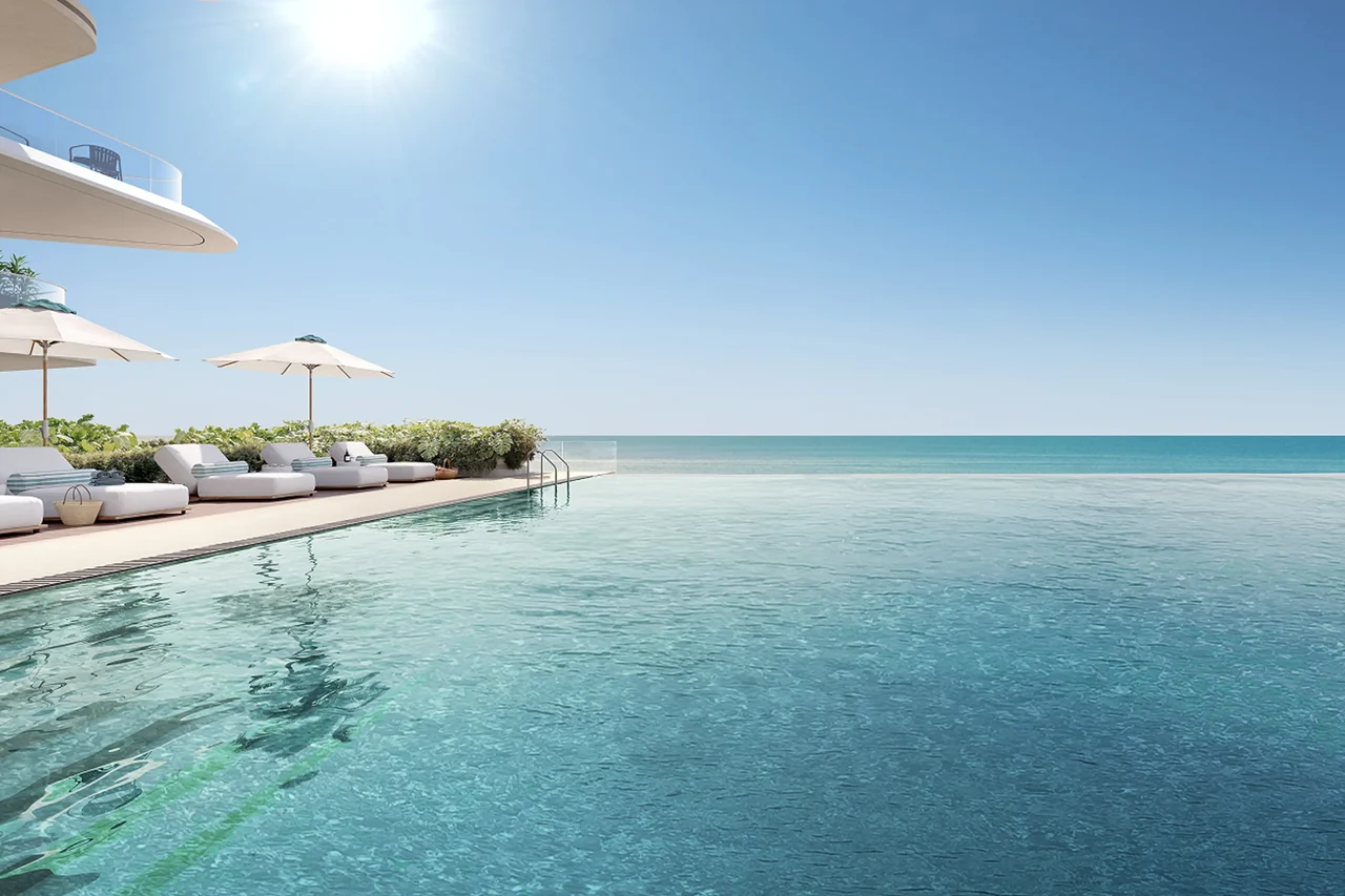 Fahid Beach Residences — official Aldar architectural illustration