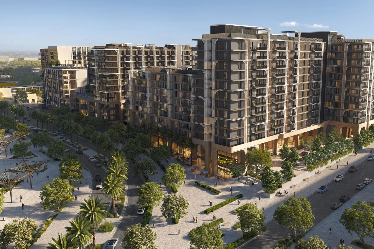 Manarat Living III — official Aldar architectural illustration