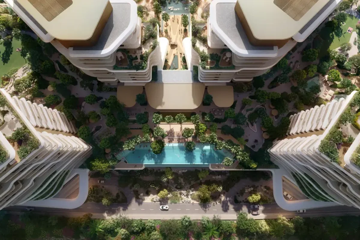 Verdes by Haven — official Aldar architectural illustration