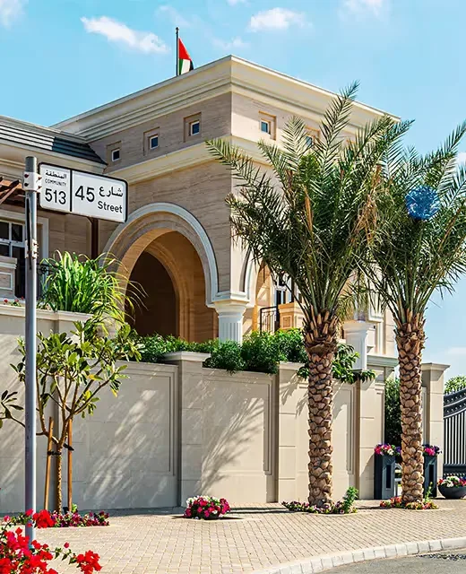 Jebel Ali Hills: community buildings and surroundings