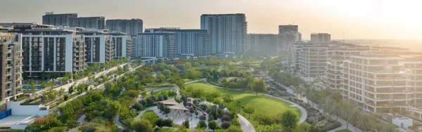 Dubai Hills Estate: official development rendering