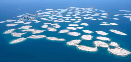 The World Islands: Nakheel’s illustration of the island archipelago