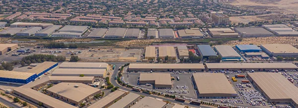 Dubai Investments Park: community buildings and surroundings