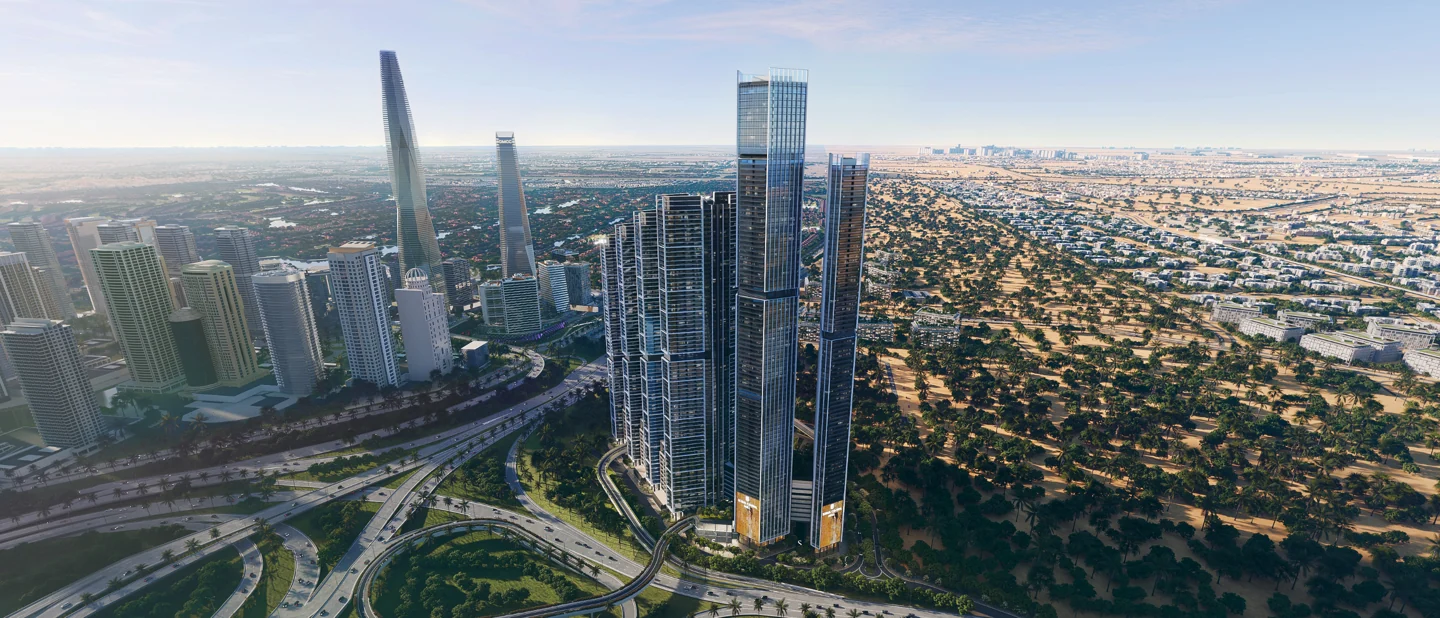 The Pinnacle — official developer project imagery