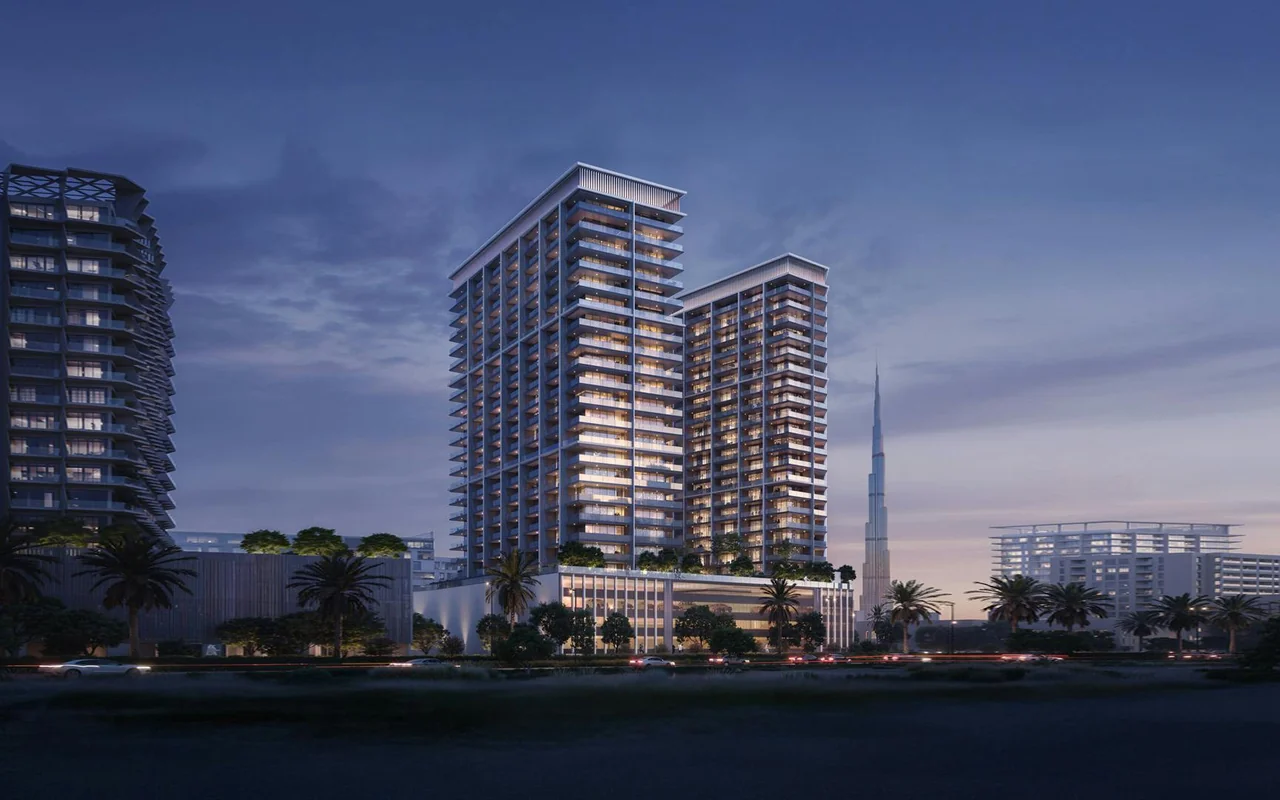Binghatti Ghost — developer architectural rendering