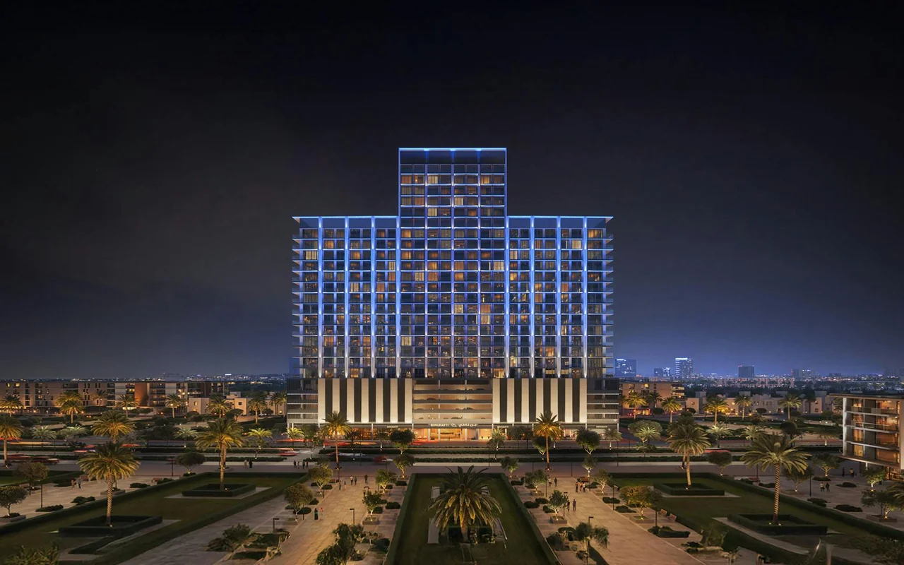 Binghatti Ruby — developer architectural rendering