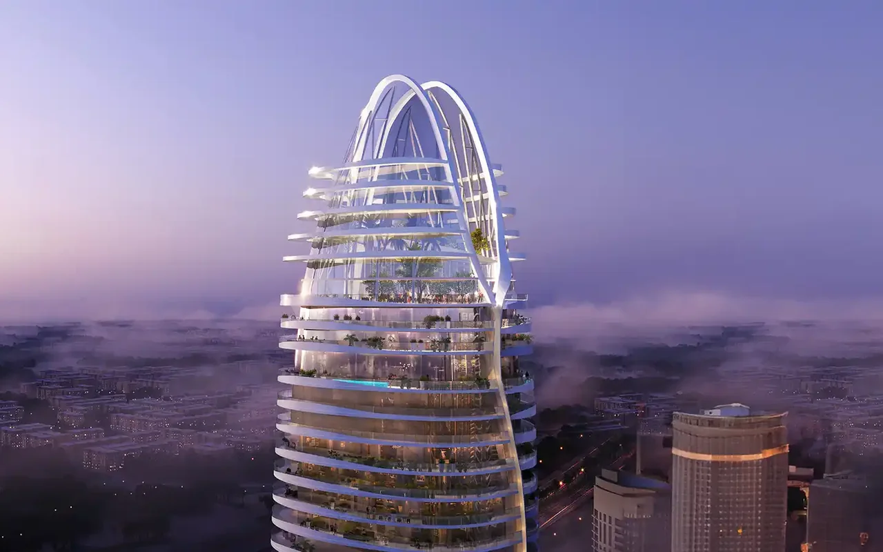 Canal Crown — DAMAC architectural rendering