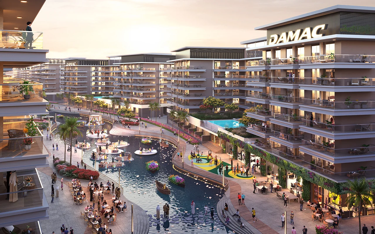Riverside Views — DAMAC architectural rendering
