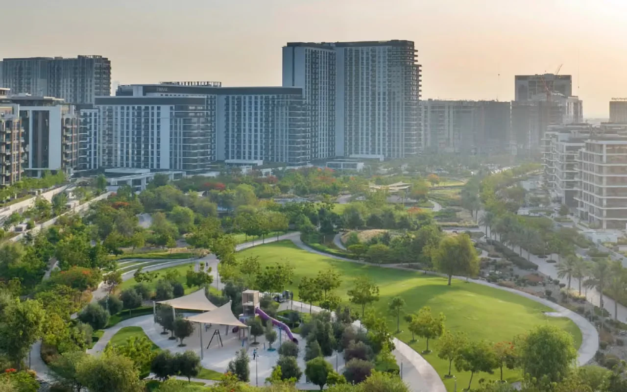 Dubai Hills Estate — developer architectural rendering